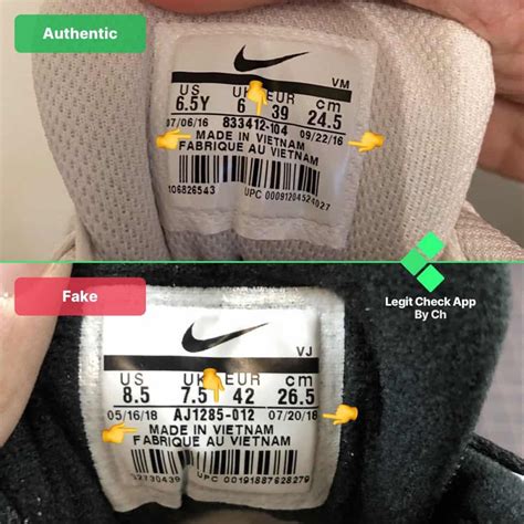 how to tell if nikes air max are fake|check nike serial number.